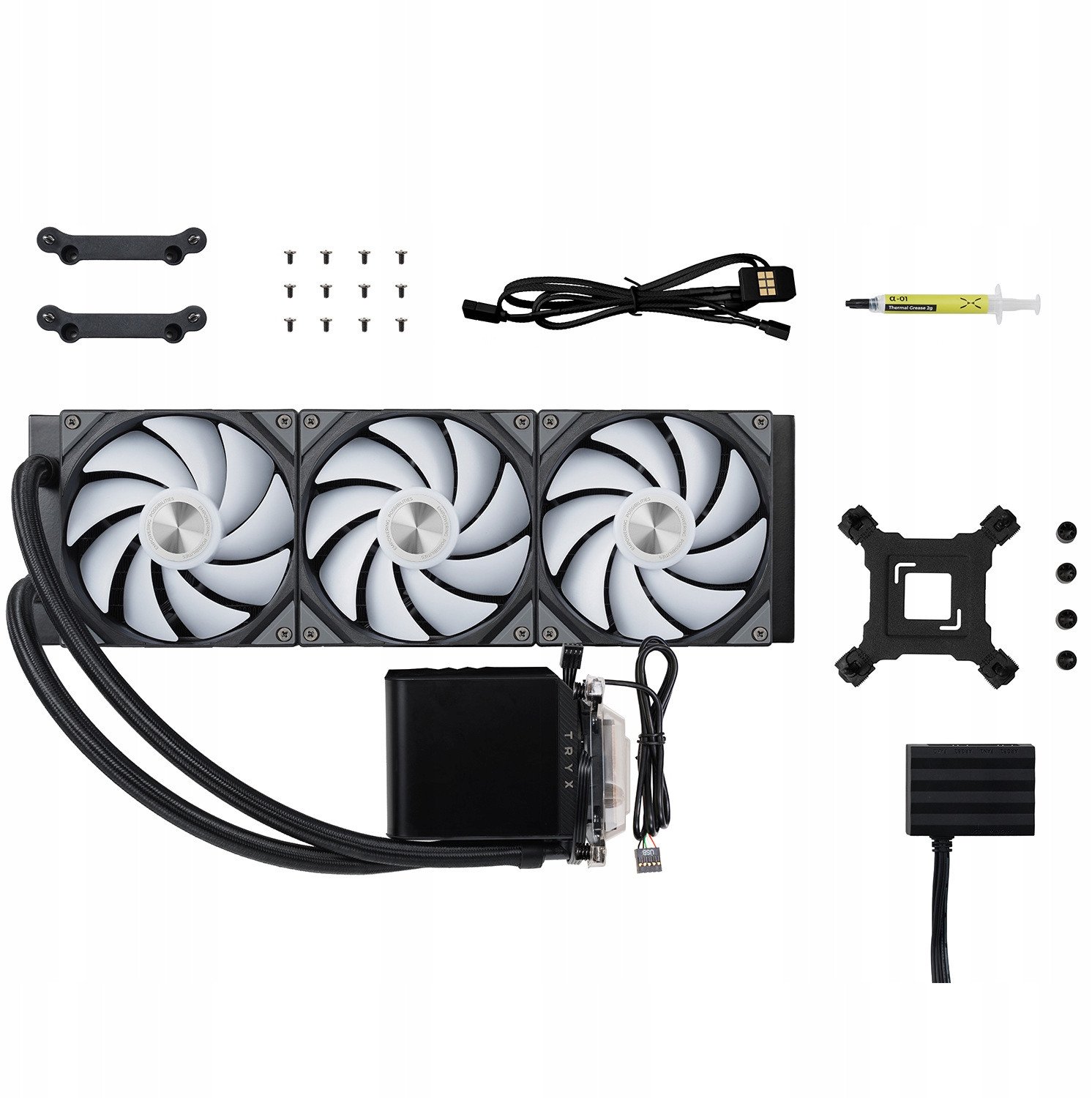 фото Водяне охолодження Tryx Panorama 360 AiO ARGB Black (L-P360A-AS3M-G1K)
