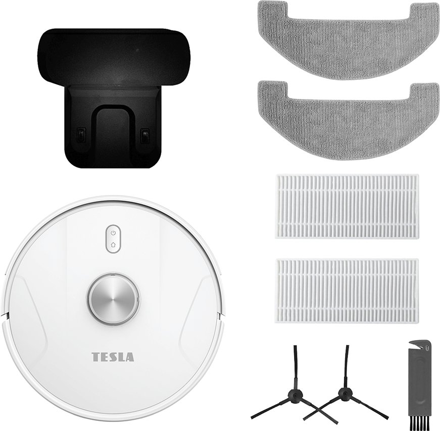 фото Робот-пилосос з вологим прибиранням Tesla RoboStar iQ700 White