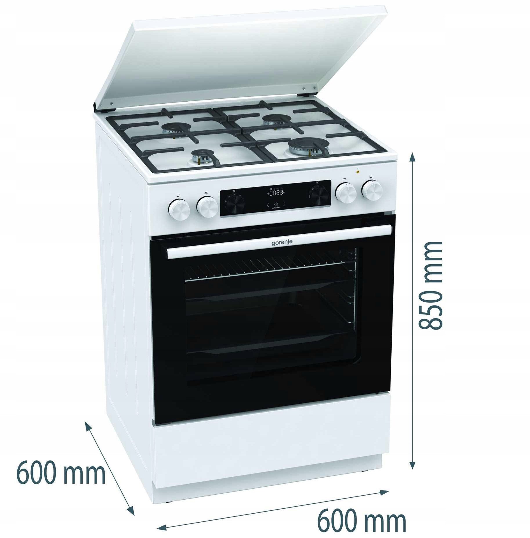 фото Комбінована плита Gorenje GK6C5WF