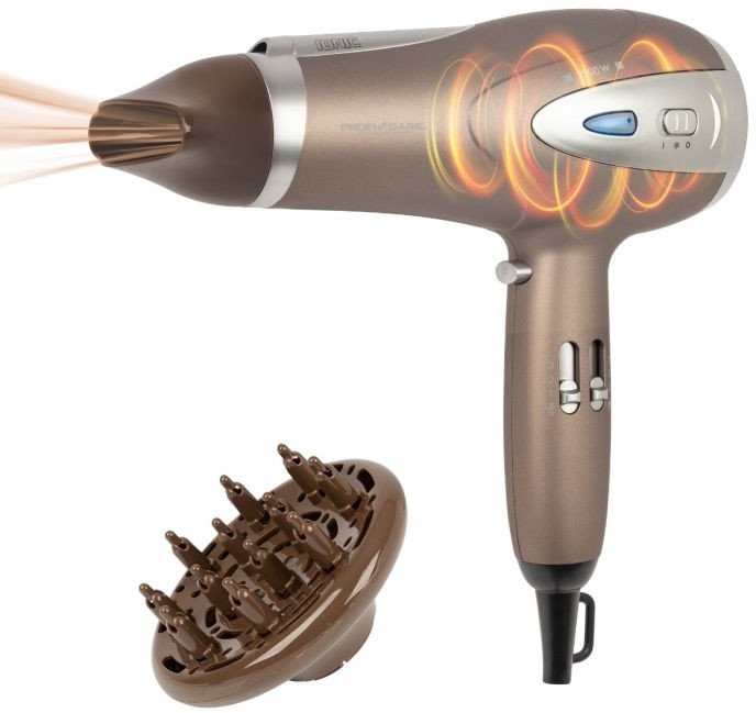 фото Фен ProfiCare PC-HTD 3113 Brown