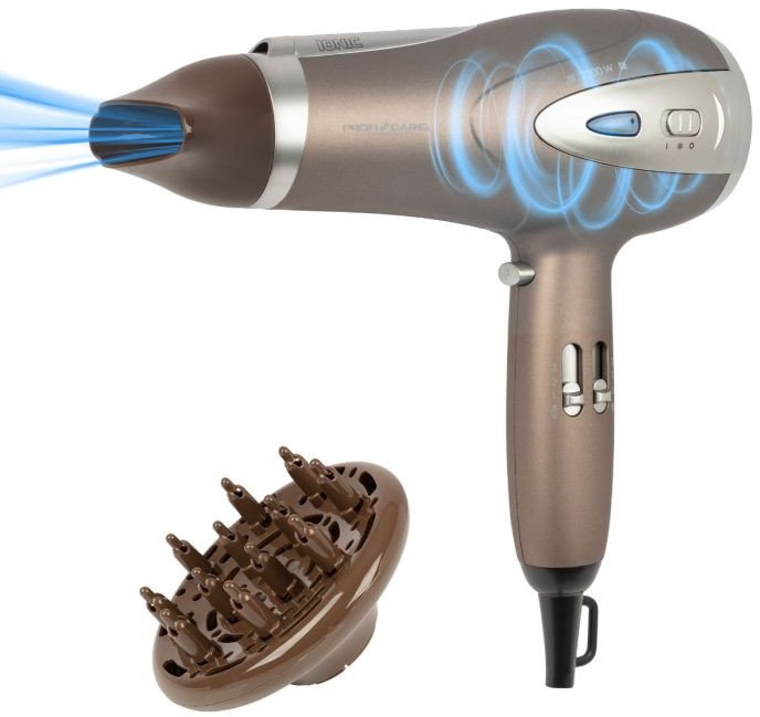 фото Фен ProfiCare PC-HTD 3113 Brown