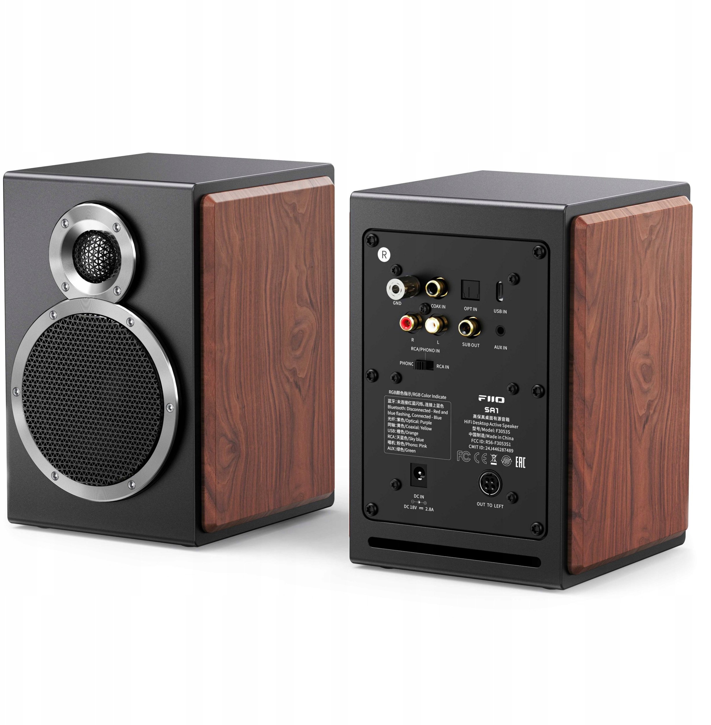 фото Акустична система FiiO SA1 Black