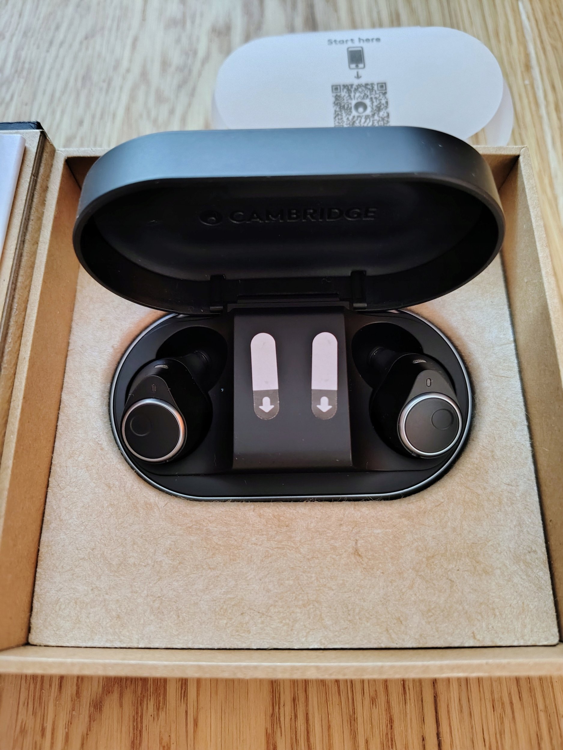 фото Навушники TWS Cambridge Audio Melomania M100 Black