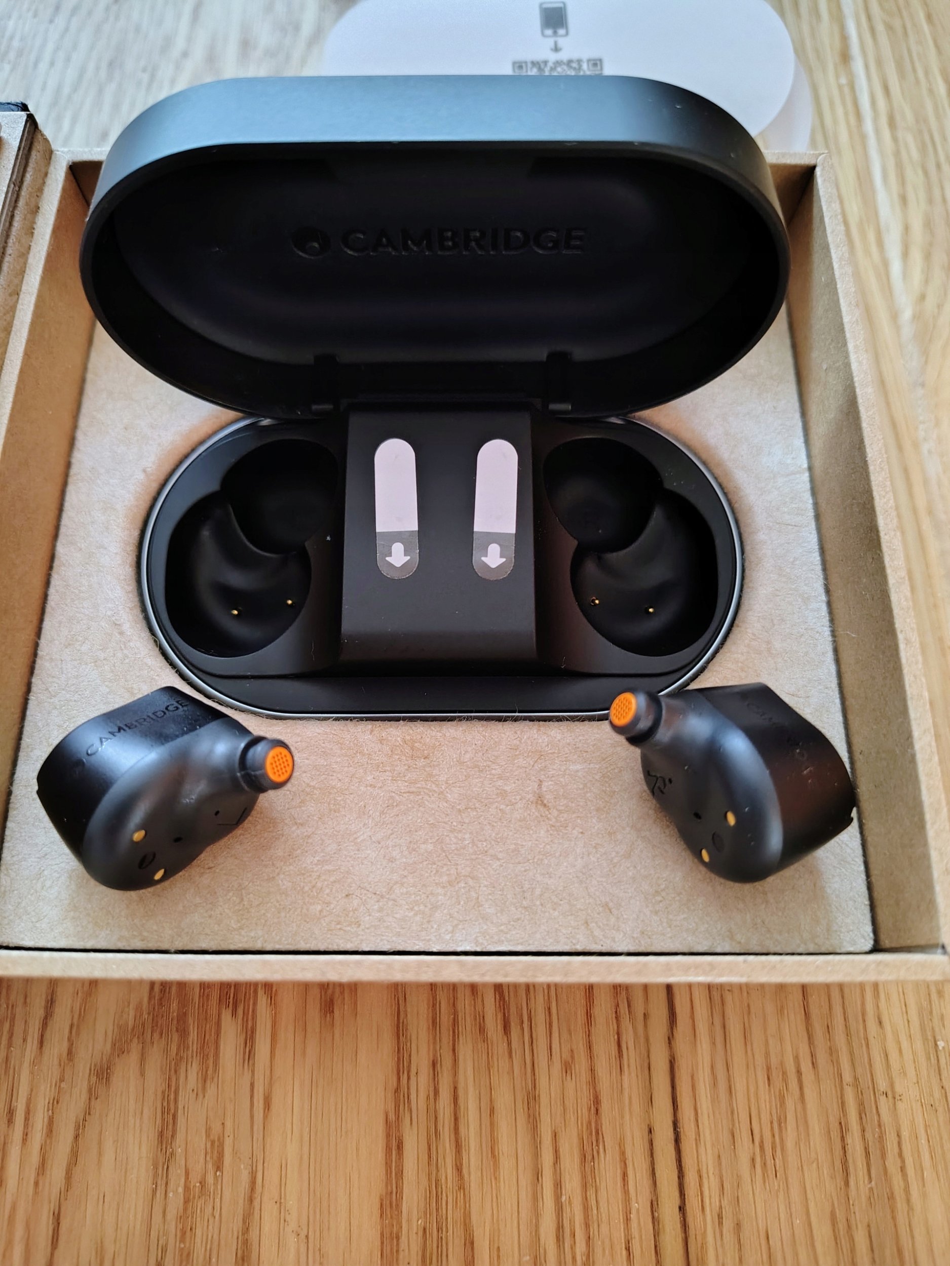 фото Навушники TWS Cambridge Audio Melomania M100 Black