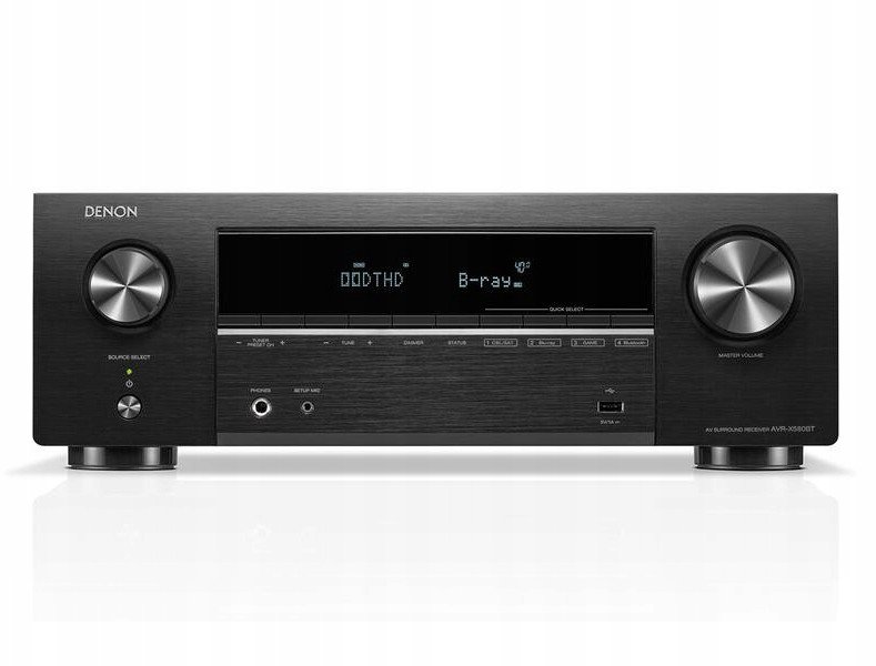 фото AV-ресивер Denon AVR-X580BT Black
