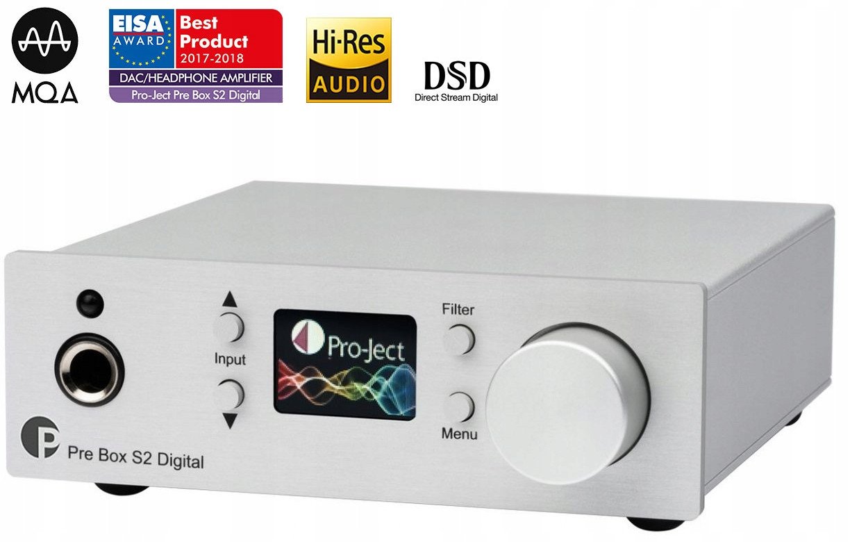 фото Фонокорректор Pro-Ject Pre Box S2 Digital Silver