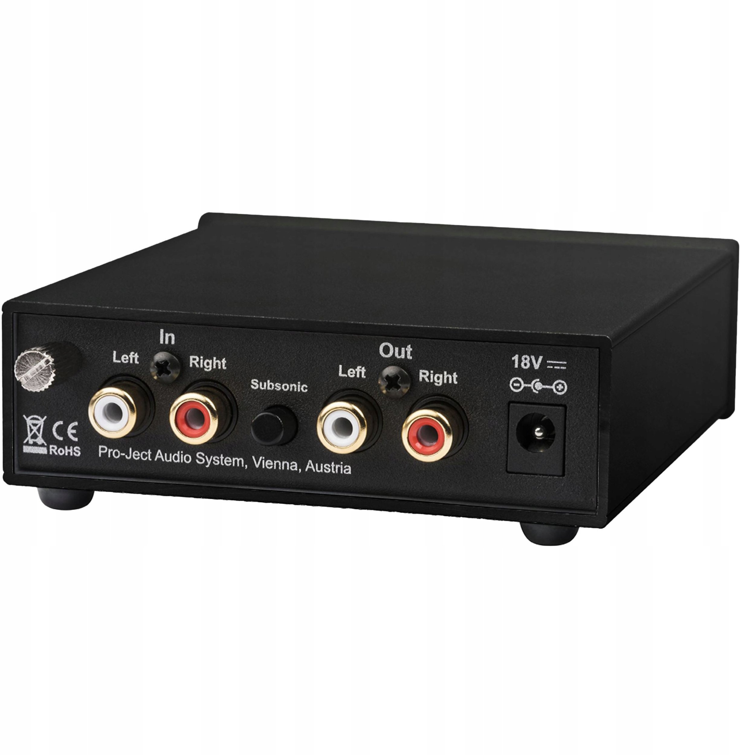 фото Фонокорректор Pro-Ject Phono Box S2 Black