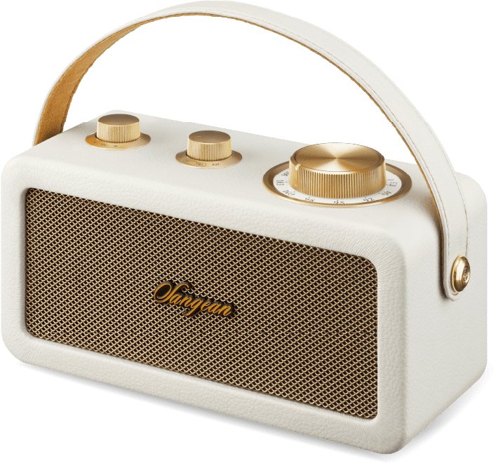фото Радиоприемник Sangean RA-101 White/Gold