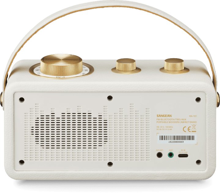 фото Радиоприемник Sangean RA-101 White/Gold