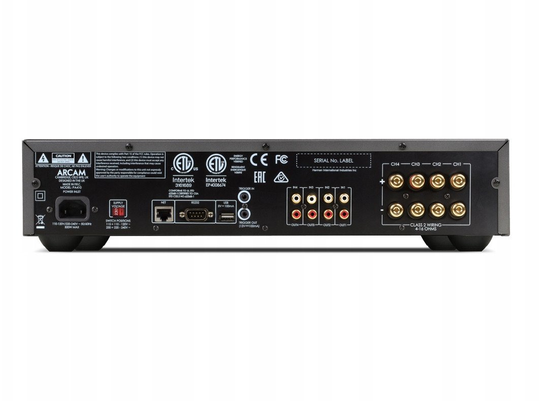 фото Підсилювач потужності Arcam PA410 Black (ARCPA410)