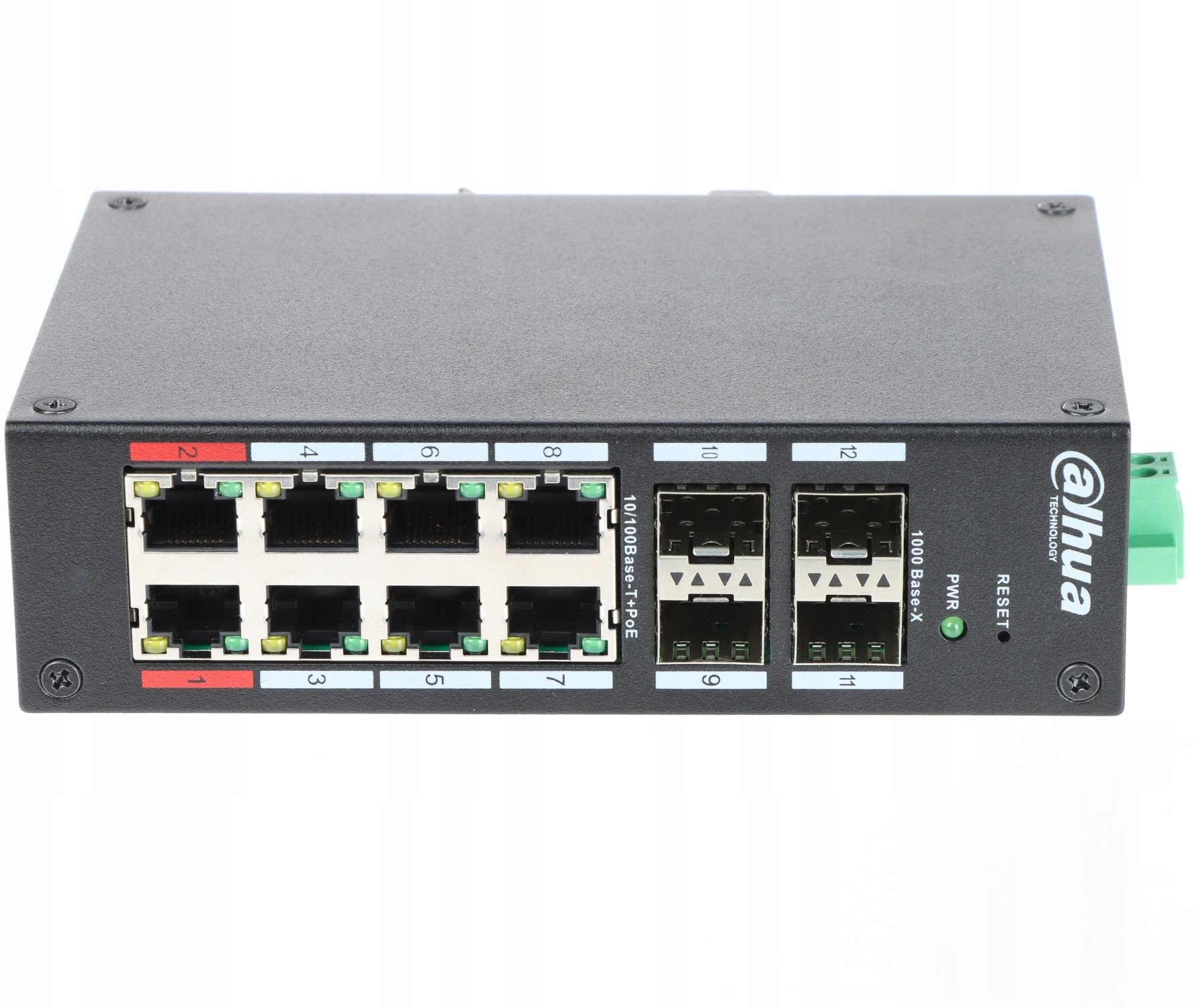 фото Комутатор некерований Dahua Technology HS4412-8ET-120