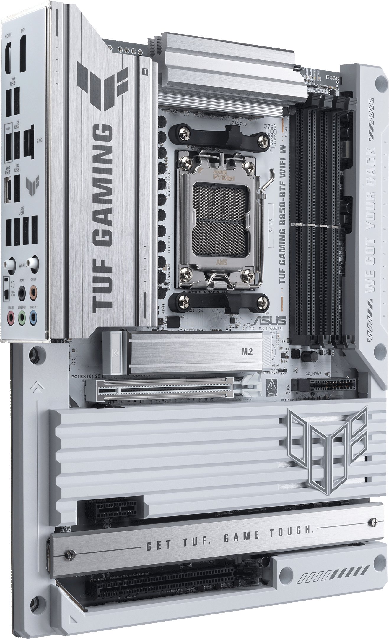 фото Материнська плата Asus TUF Gaming B850-BTF WIFI W (90MB1KW0-M0EAY0)
