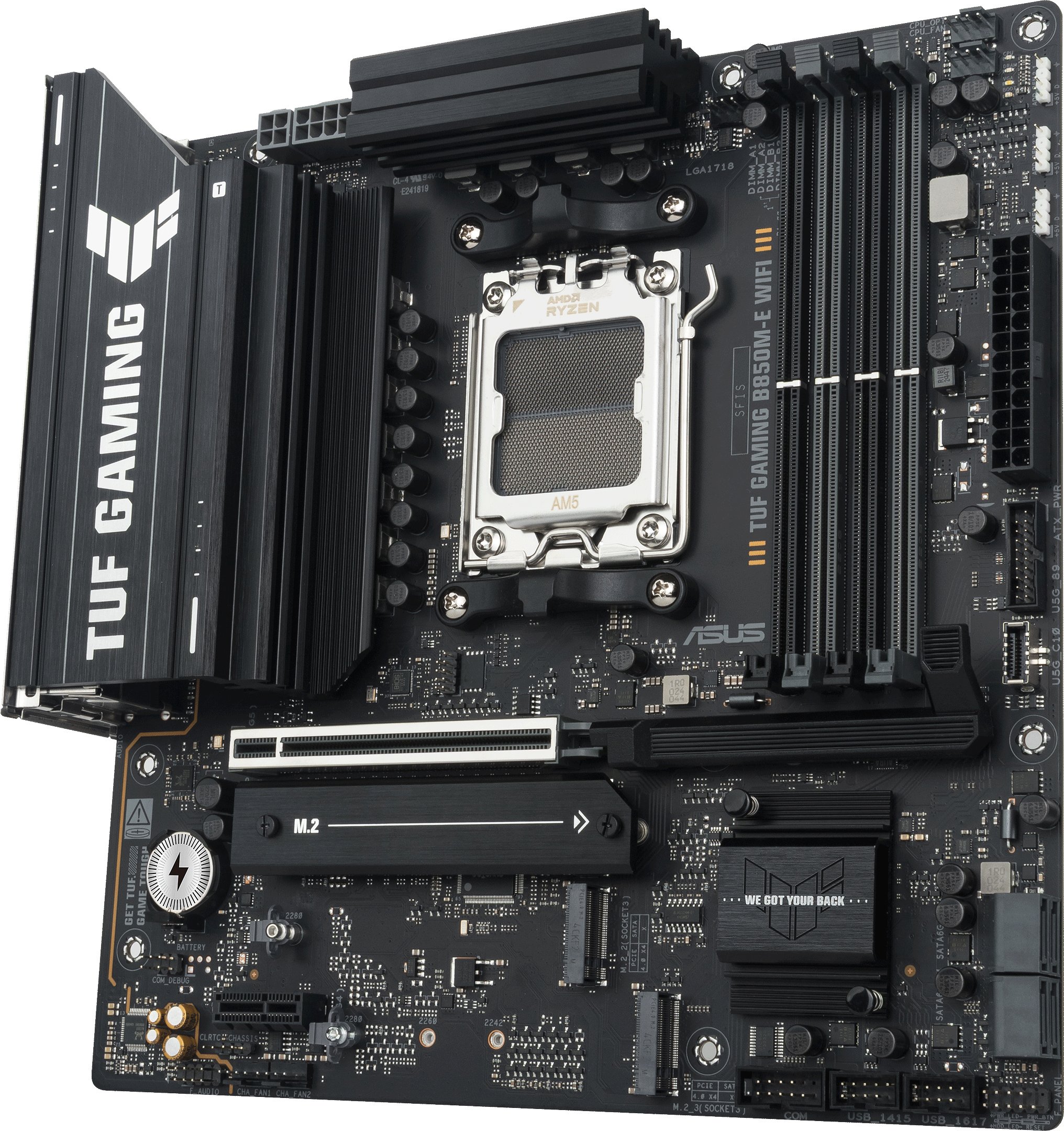 фото Материнская плата Asus TUF Gaming B850M-E WIFI