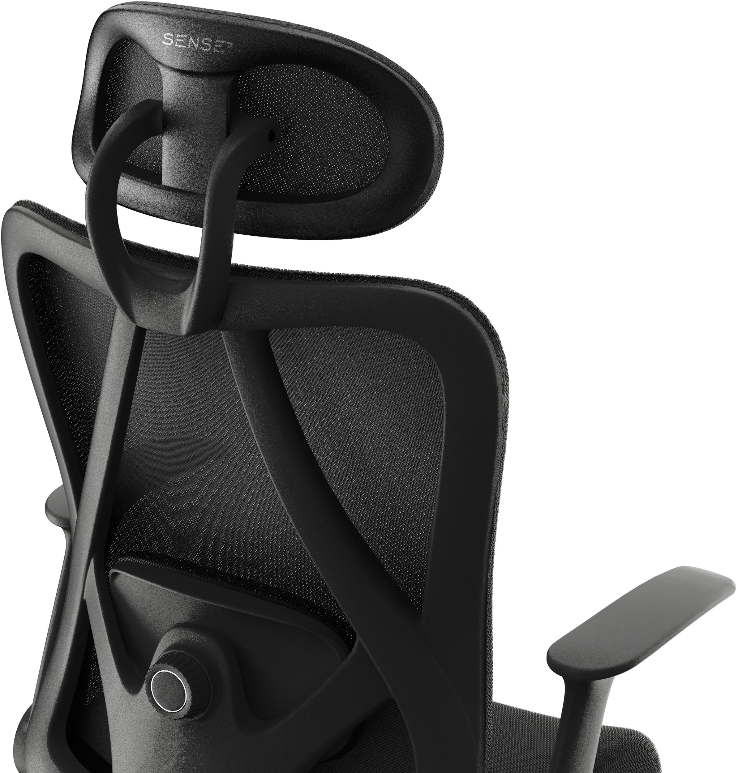 фото Офісне крісло для персоналу Sense7 Noxo Black