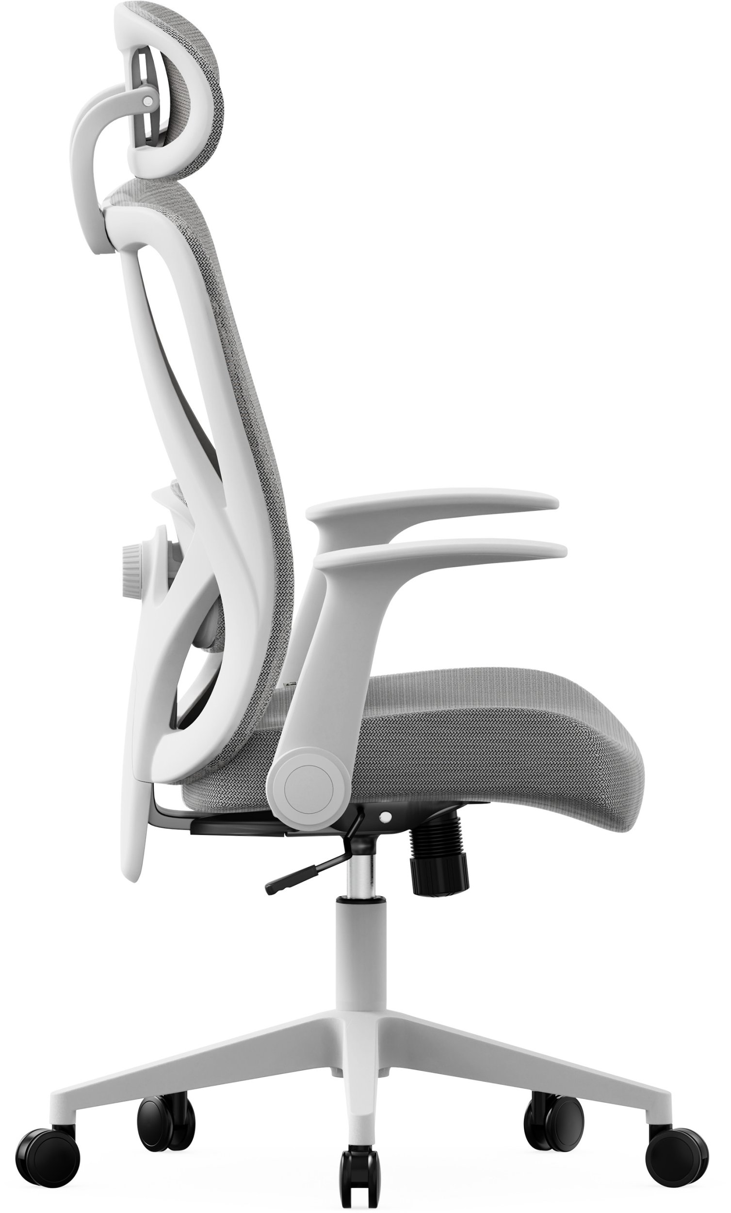 фото Офисное кресло для персонала Sense7 Noxo White/Gray