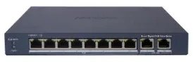 фото Комутатор некерований Hikvision DS-3E1510P-EI/M
