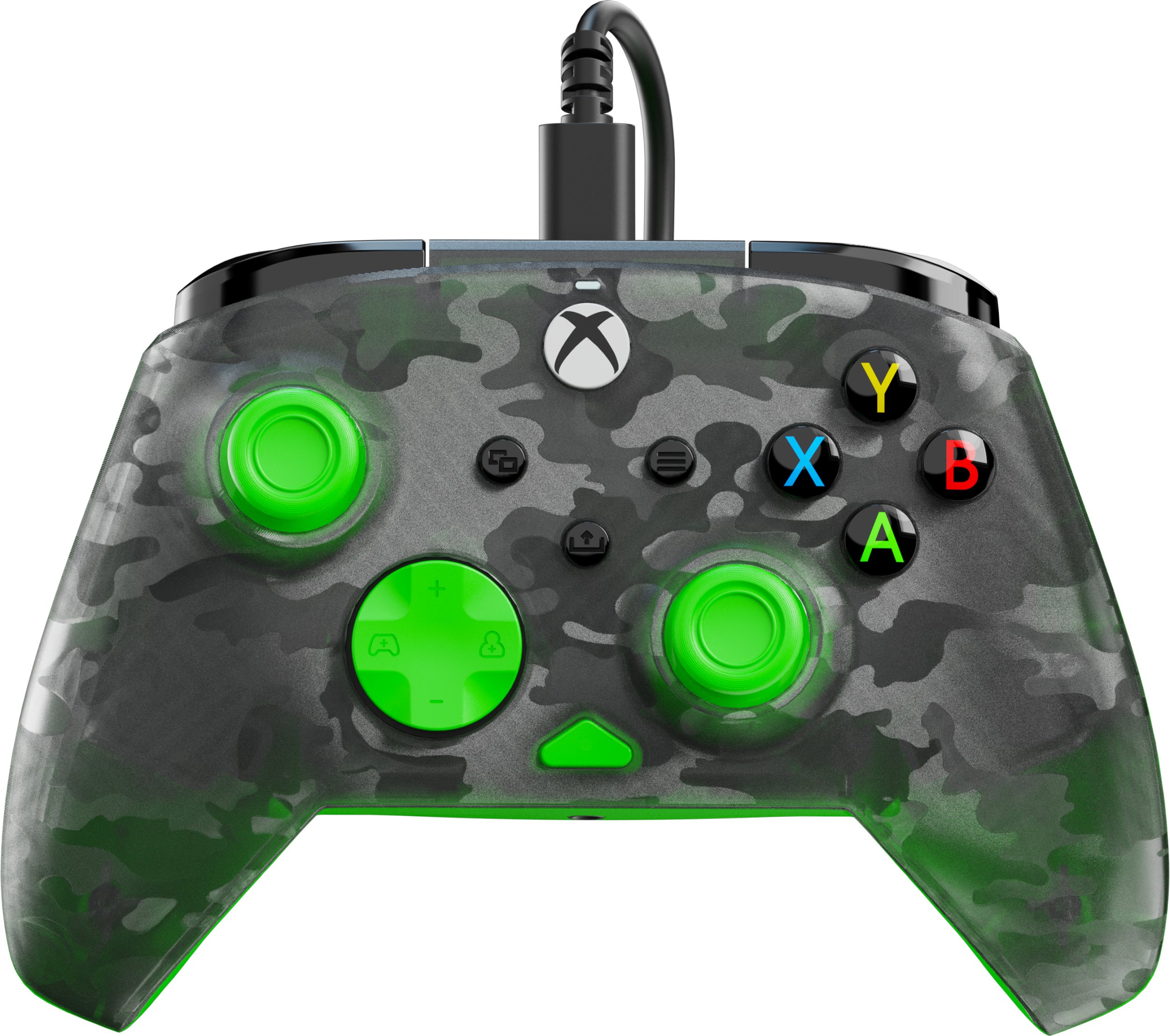 фото Геймпад Turtle Beach Rematch Core Wire XB Ghost Camo Black & Green (TBC-2001-55)
