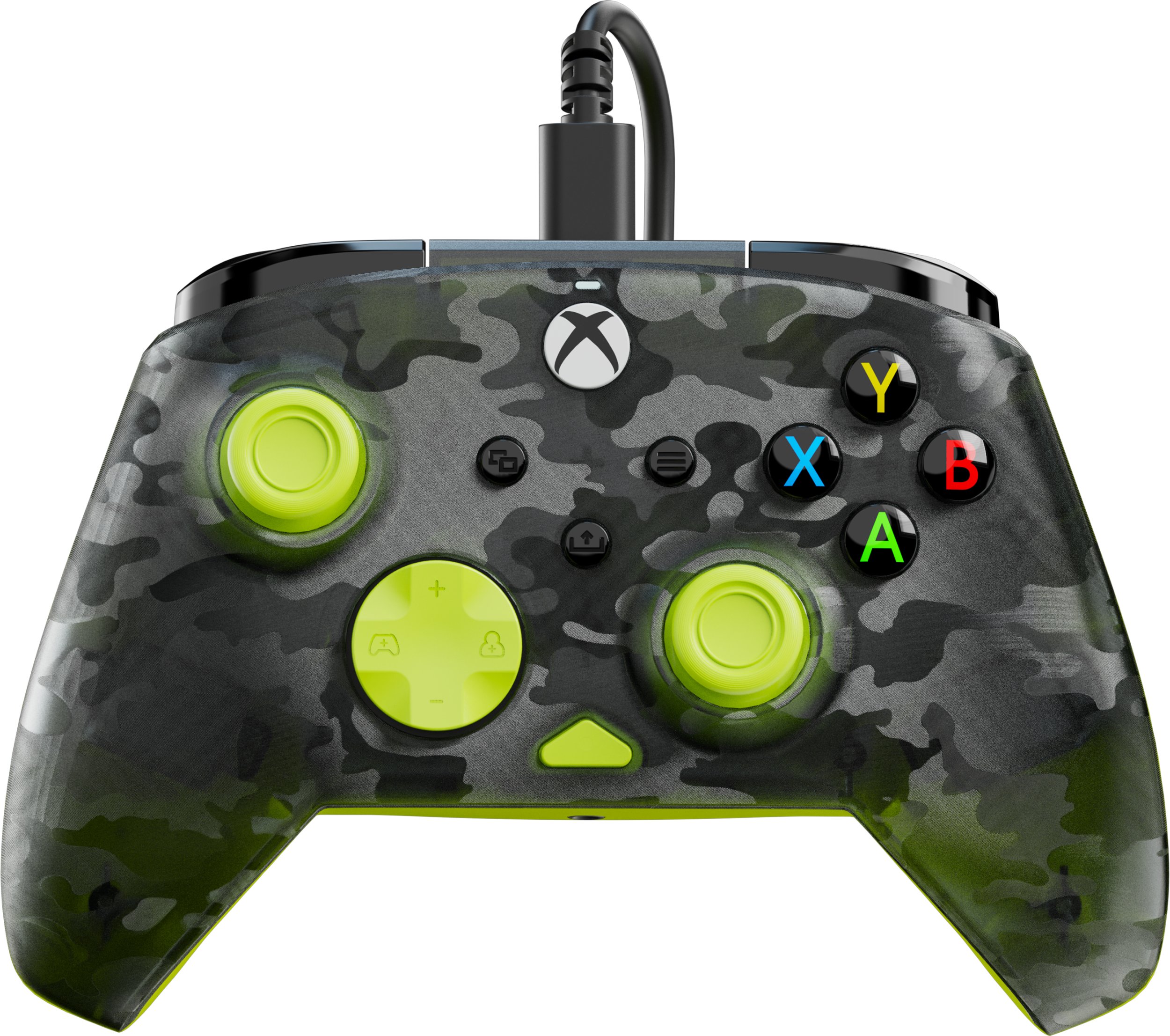 фото Геймпад Turtle Beach Rematch Core Wire XB Ghost Camo Black & Yellow (TBC-2001-75)