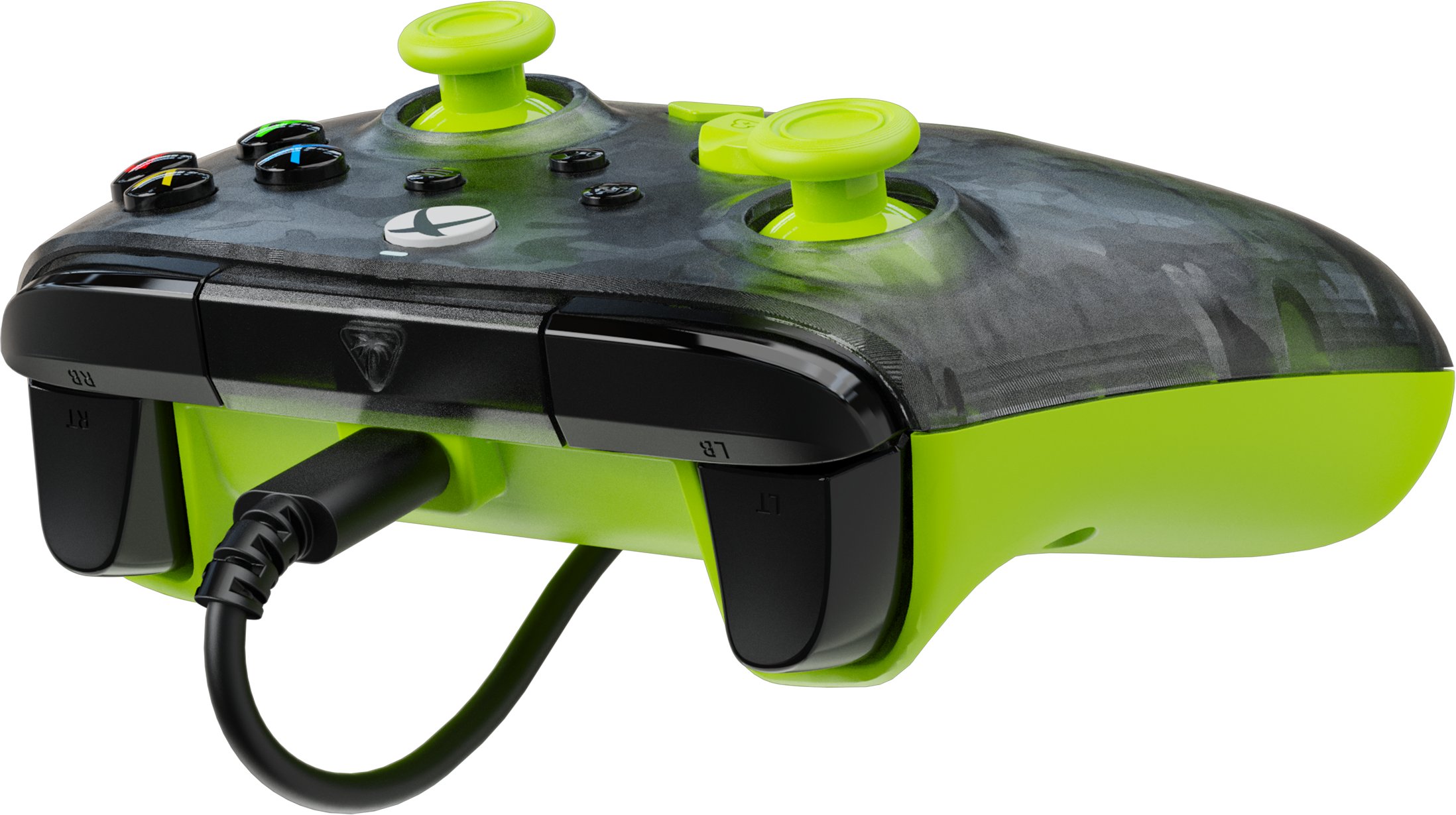 фото Геймпад Turtle Beach Rematch Core Wire XB Ghost Camo Black & Yellow (TBC-2001-75)