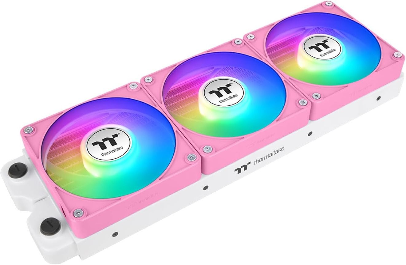 фото Вентилятор Thermaltake CT140 EX Reverse ARGB Sync 3-Pack Pink (CL-F229-PL14PK-A)