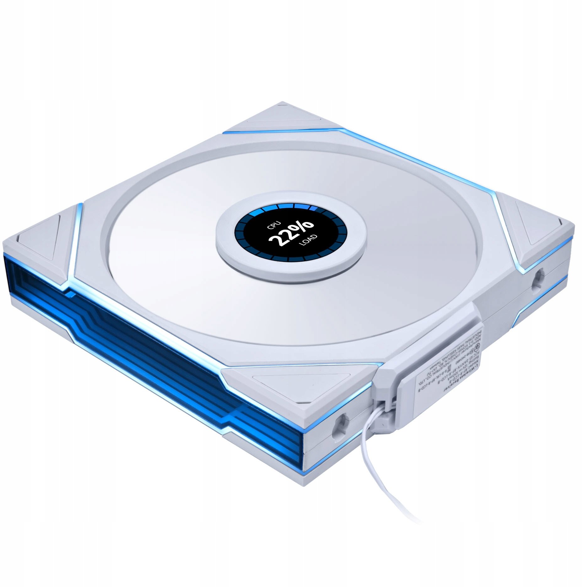 фото Вентилятор Lian Li Uni Fan TL140 LCD Wireless Reverse White (14RTLLCD1W1W)