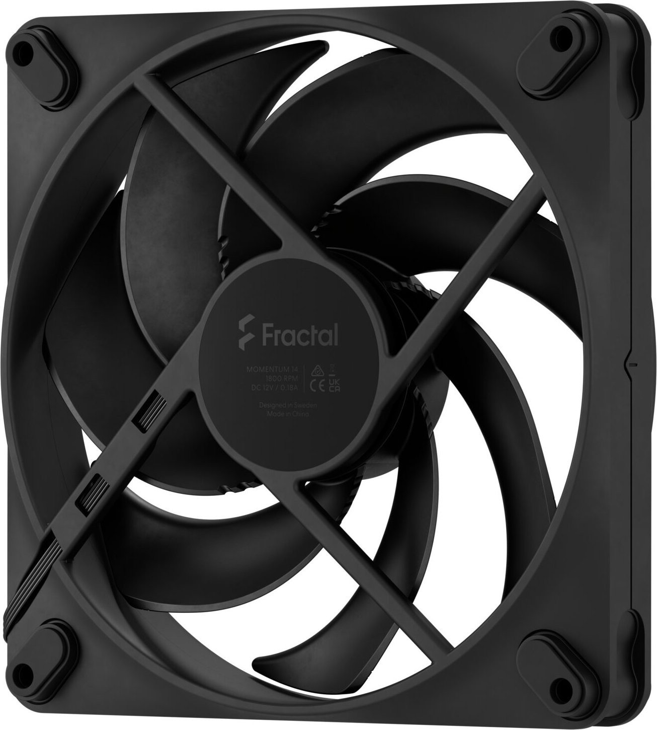 фото Вентилятор Fractal Design Momentum 14 Black (FD-F-MO1-1401)