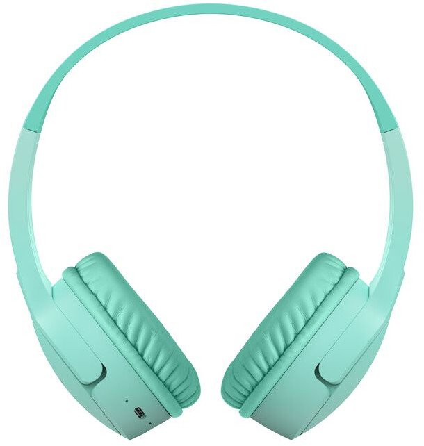 фото Навушники з мікрофоном Belkin SoundForm Mini Mint (AUD002HQMNV3)
