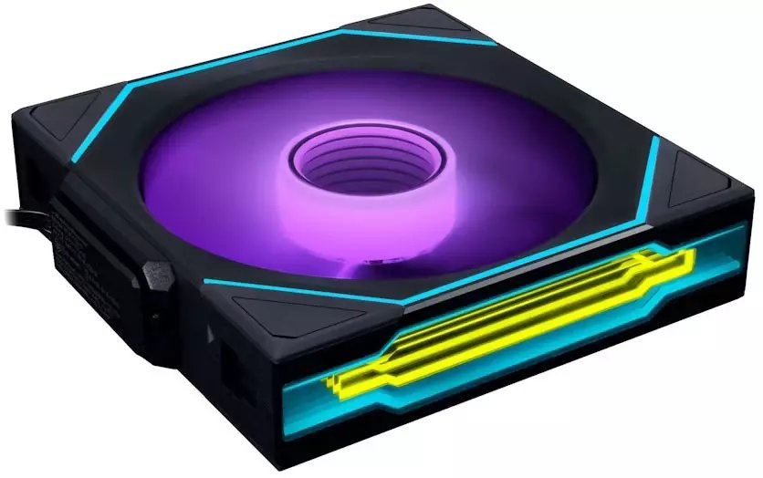 фото Вентилятор Lian Li Uni Fan SL-INF Wireless 120 Reversed Blade Black (G99.12RSLIN1W1B.00)