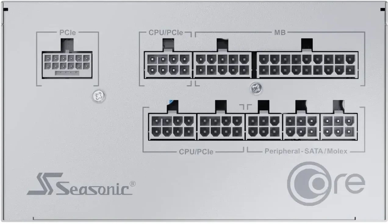 фото Блок живлення SeaSonic Core GX White ATX 3 850W (SRP-CGX851-A5A32SF-W)