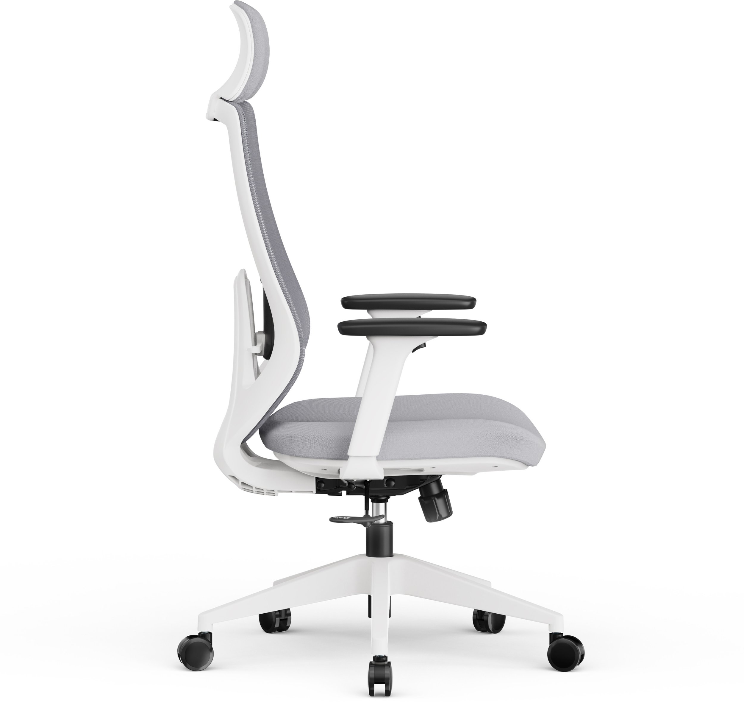 фото Офісне крісло для персоналу Sense7 Nakai White/Gray