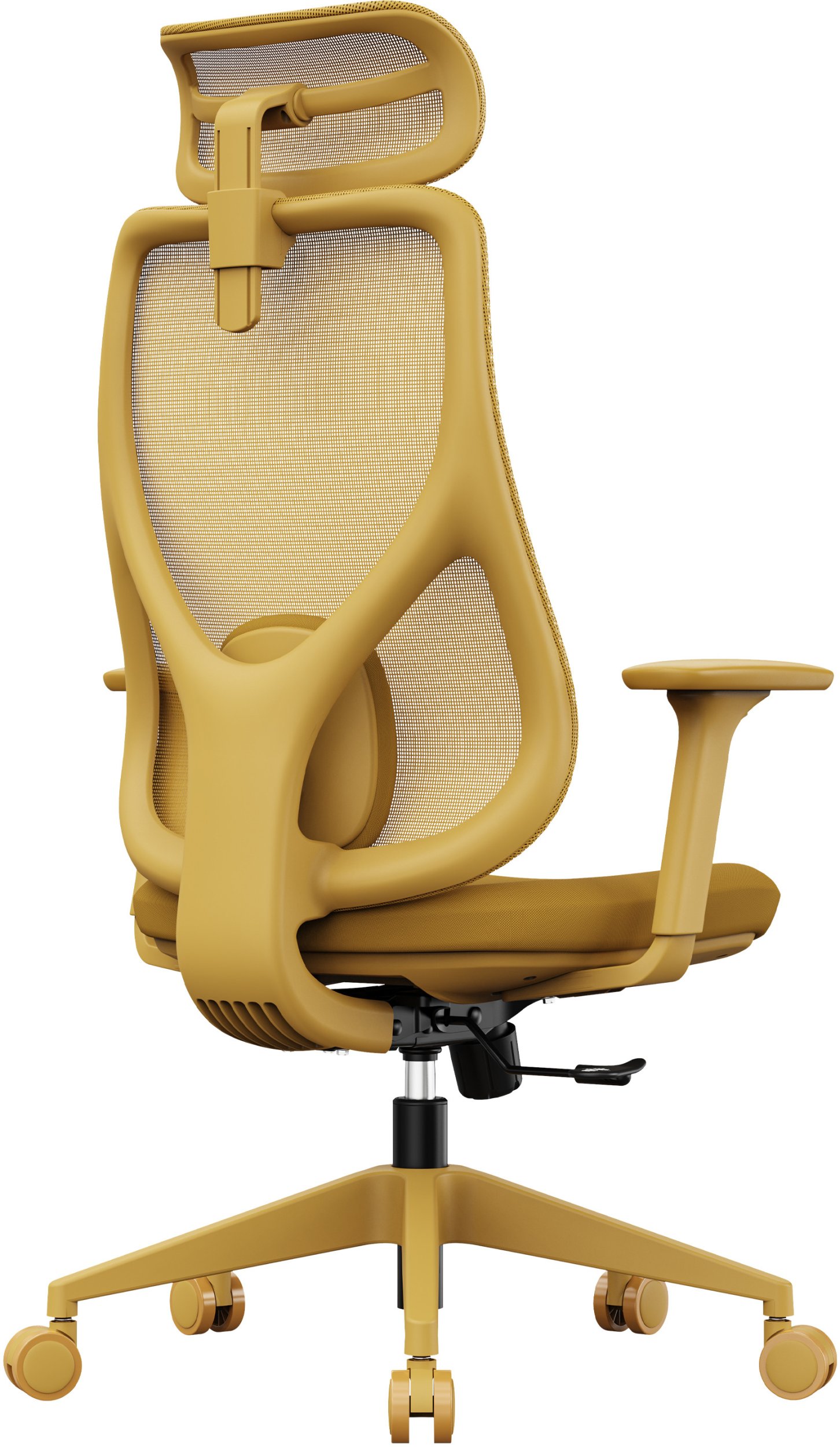 фото Офісне крісло для персоналу Sense7 Moyo Yellow
