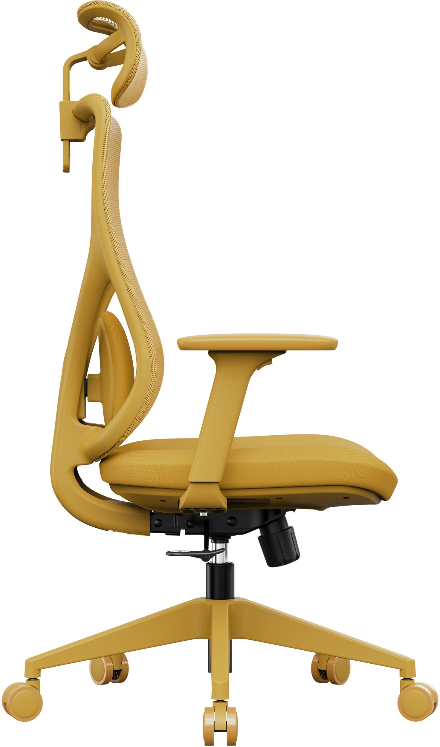 фото Офісне крісло для персоналу Sense7 Moyo Yellow