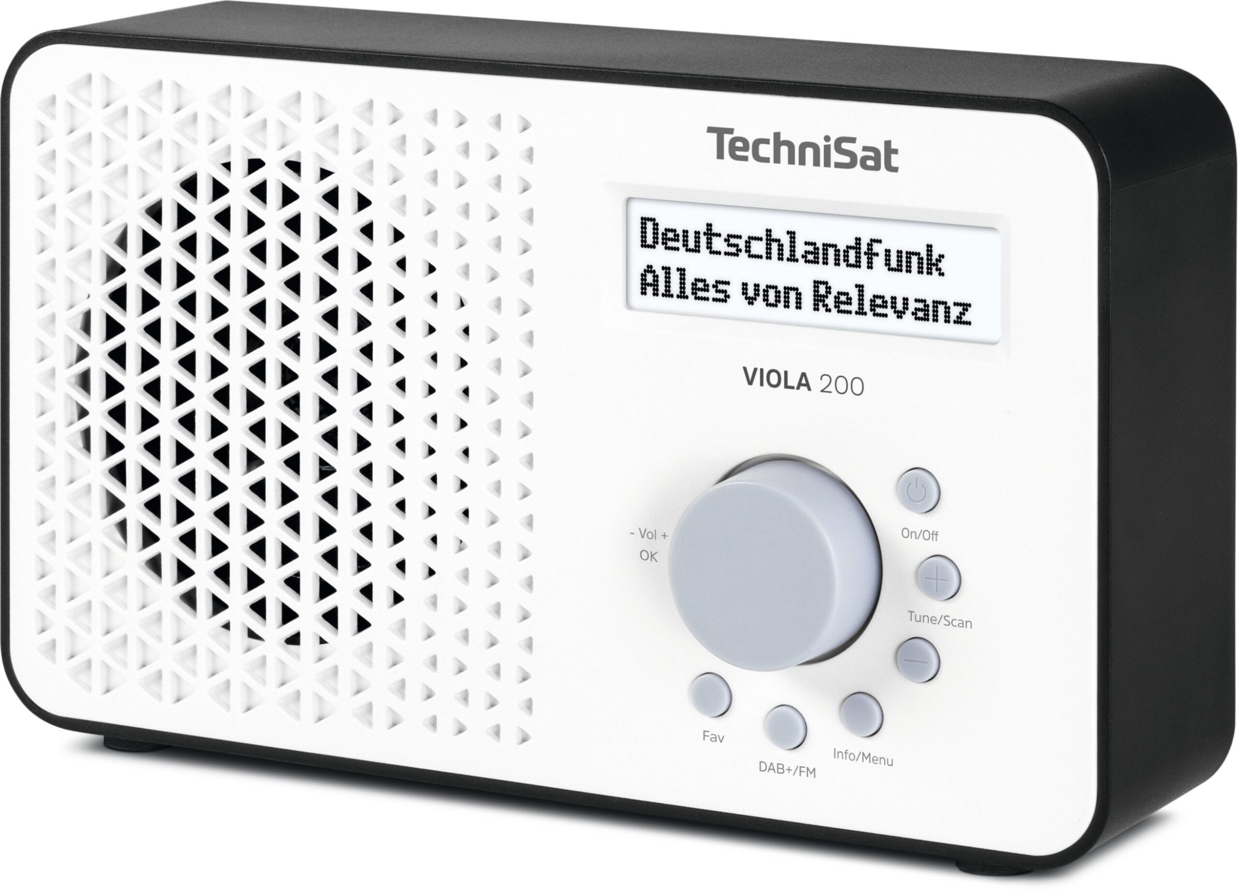 фото Радіоприймач Technisat Viola 200 White/Black