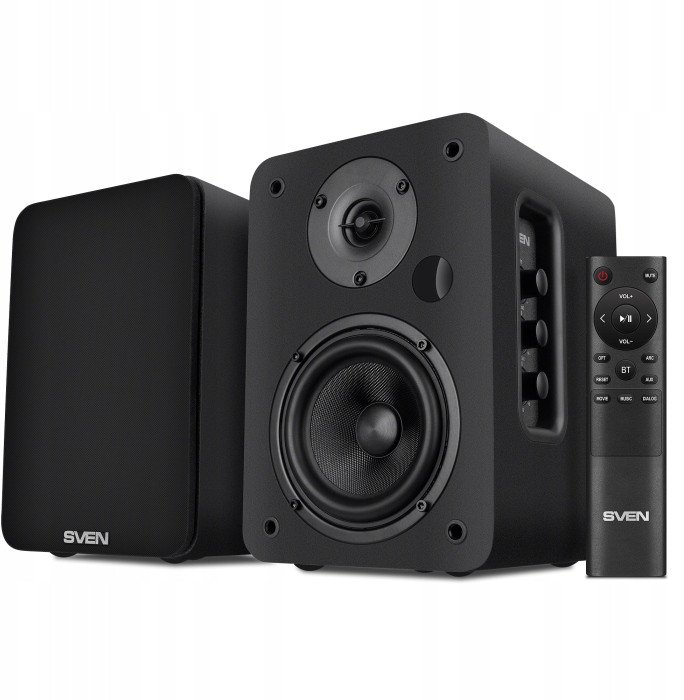 фото Колонки для компьютера Sven SPS-830 — мощное двуканальное звучание с Bluetooth и HDMI ARC