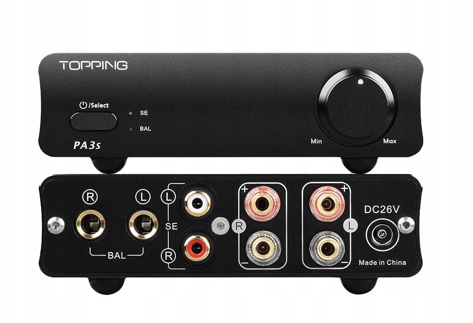 фото Підсилювач потужності Topping PA3s Black