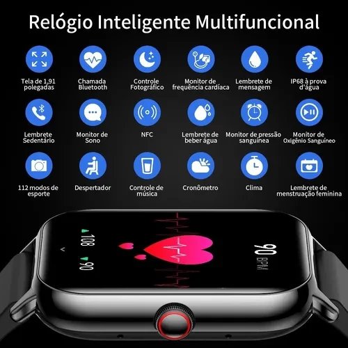 фото Смарт-годинник Kumi KU6 Black