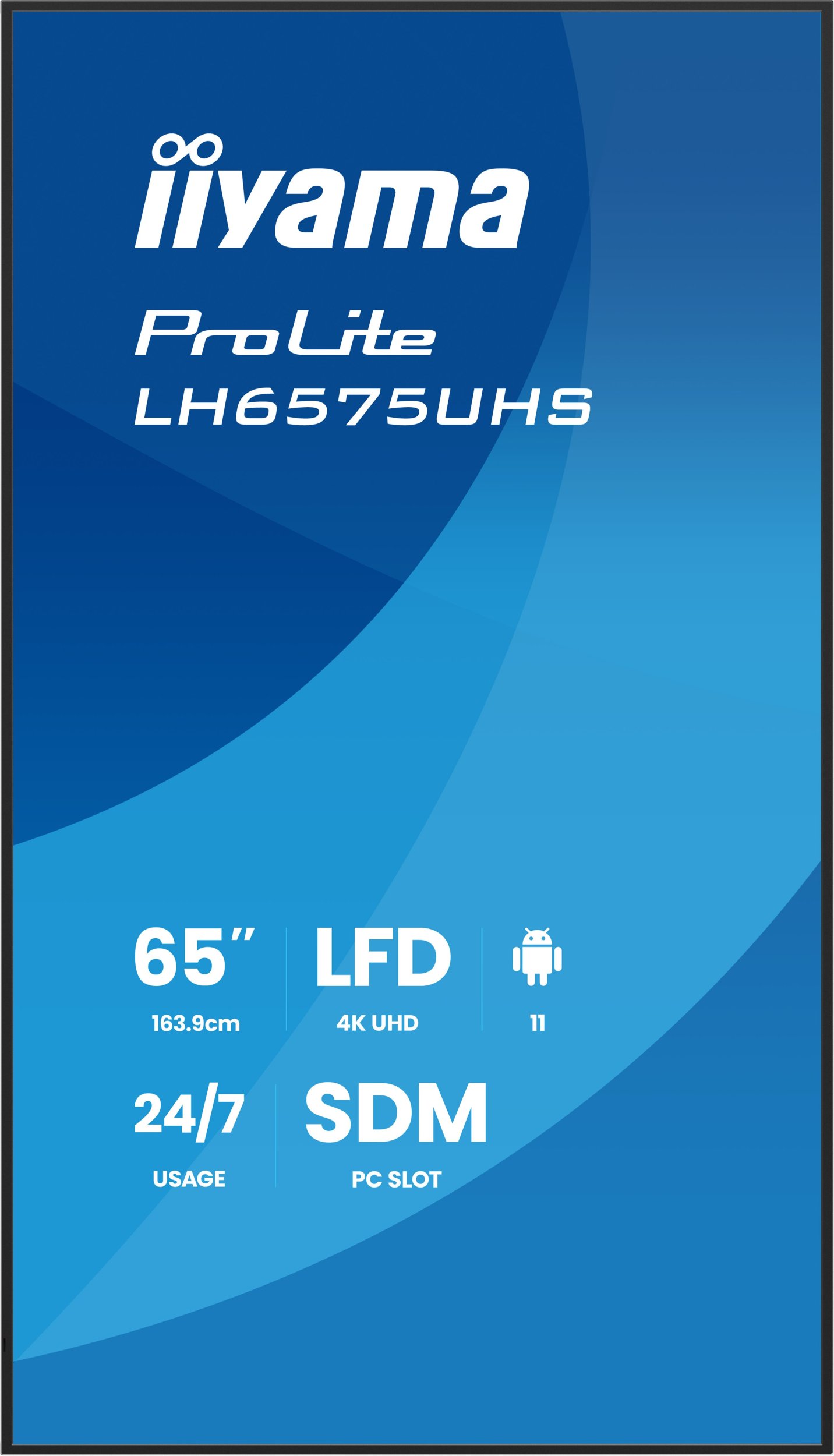 фото Информационный дисплей Iiyama LH6575UHS-B2AG