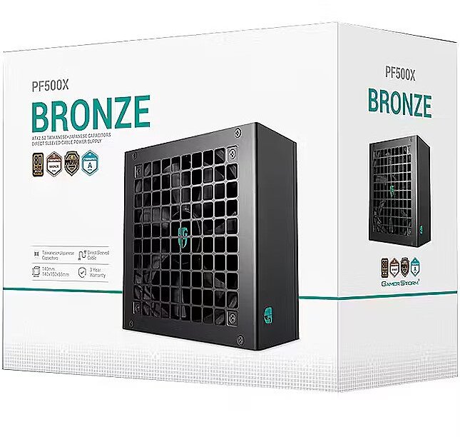 фото Блок питания Deepcool PF500X 500W (R-PF500XHD0B-JGEU)