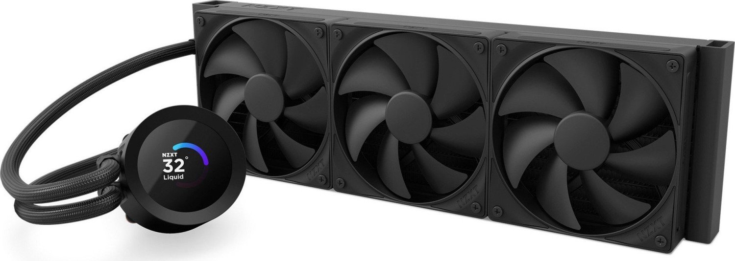 фото Водяне охолодження NZXT Kraken Plus 360 V2 Black (RL-KN360-B2)