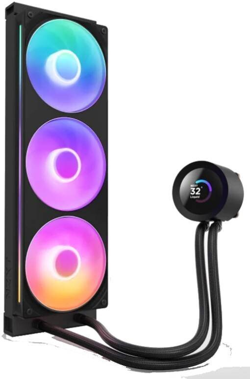 фото Водяне охолодження NZXT Kraken Plus 360 RGB V2 Black (RL-KR360-B2)