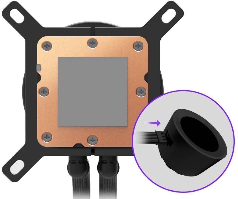 фото Водяне охолодження NZXT Kraken Plus 360 RGB V2 Black (RL-KR360-B2)