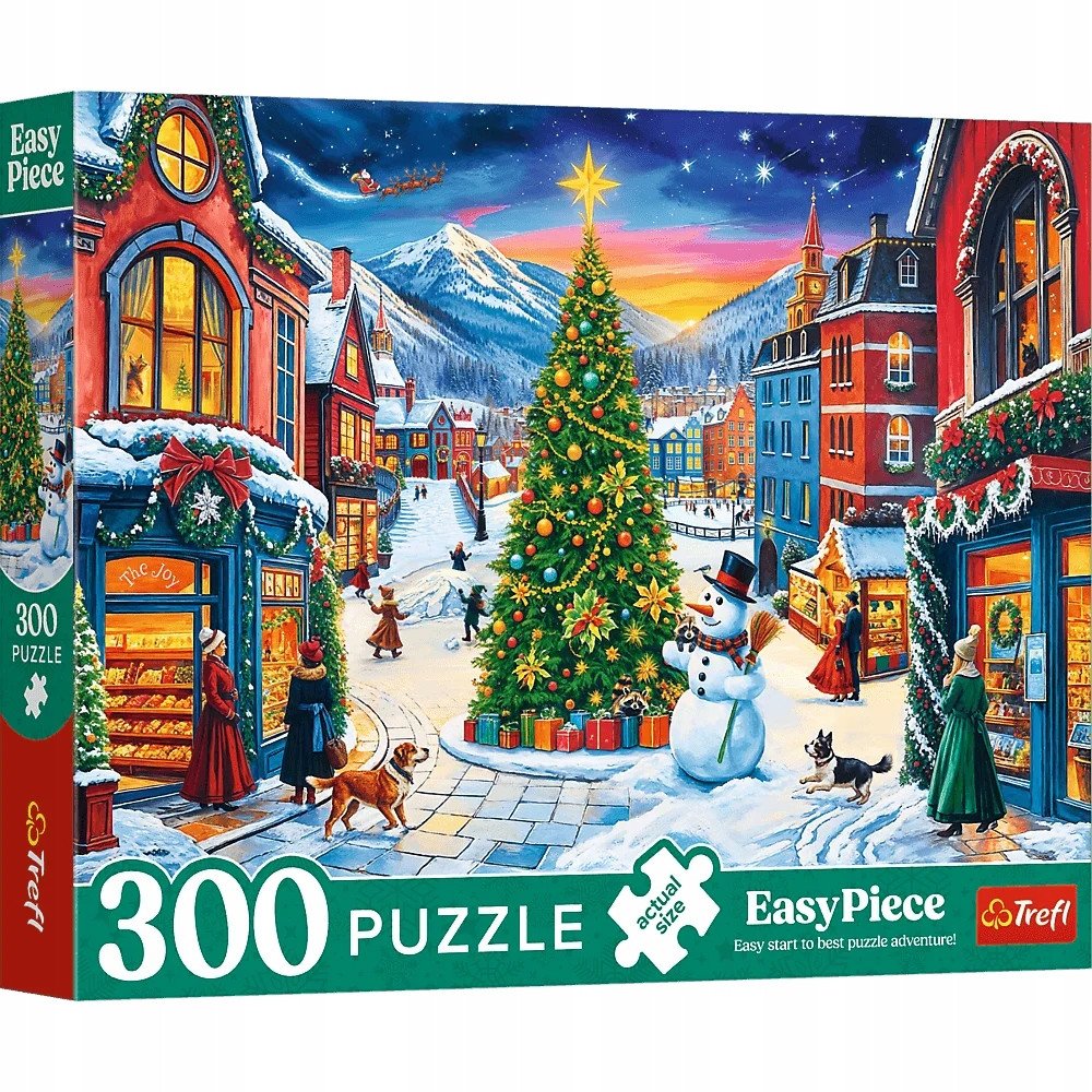 PUZZLE 300EL TREFL XMAS SWIATECZNA MIASTECZKO P8