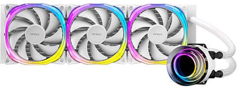 фото Водяное охлаждение Antec Vortex 360 White ARGB (0-761345-74049-4)