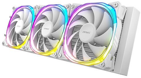 фото Водяное охлаждение Antec Vortex 360 White ARGB (0-761345-74049-4)