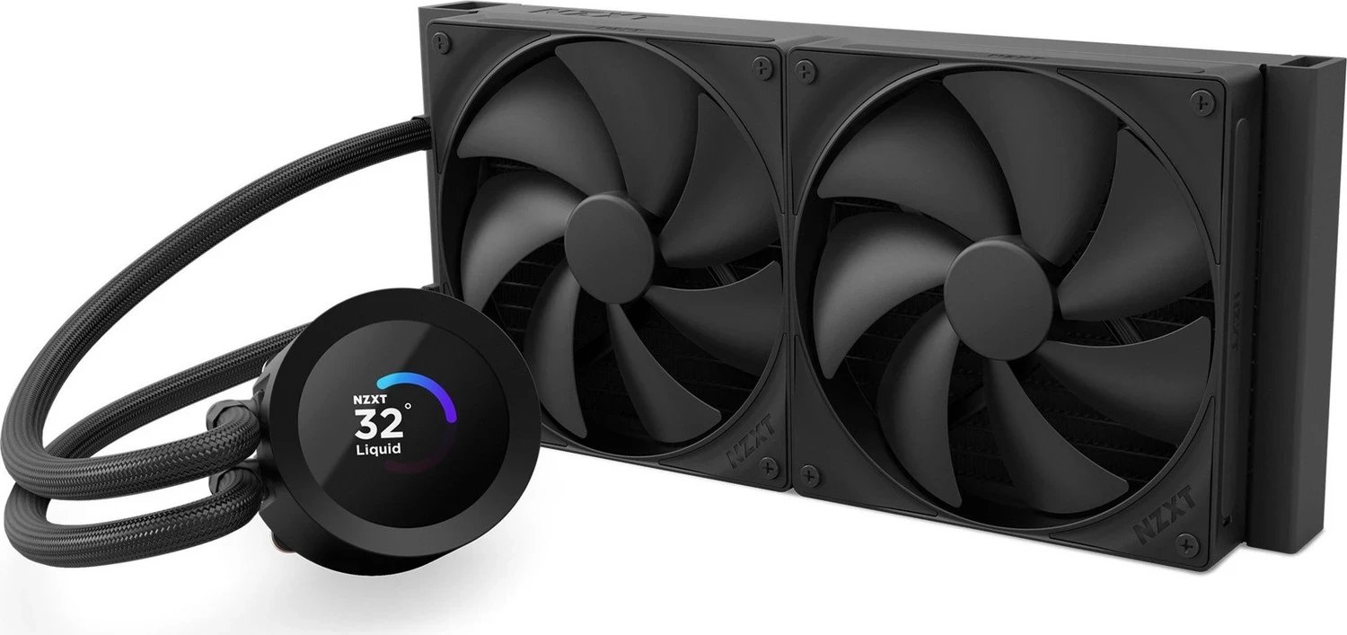 фото Водяне охолодження NZXT Kraken Plus 280 Black (RL-KN280-B2)
