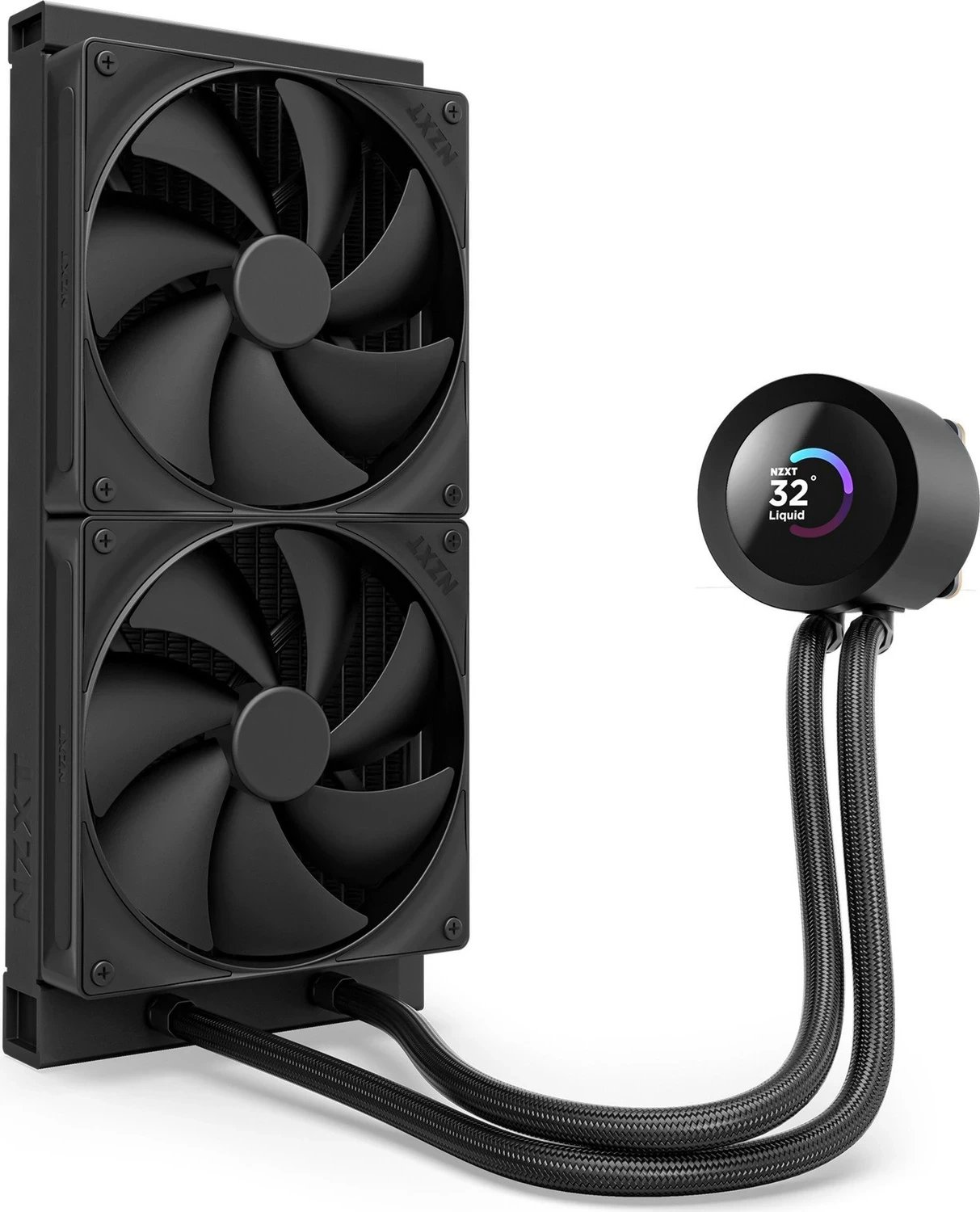 фото Водяне охолодження NZXT Kraken Plus 280 Black (RL-KN280-B2)