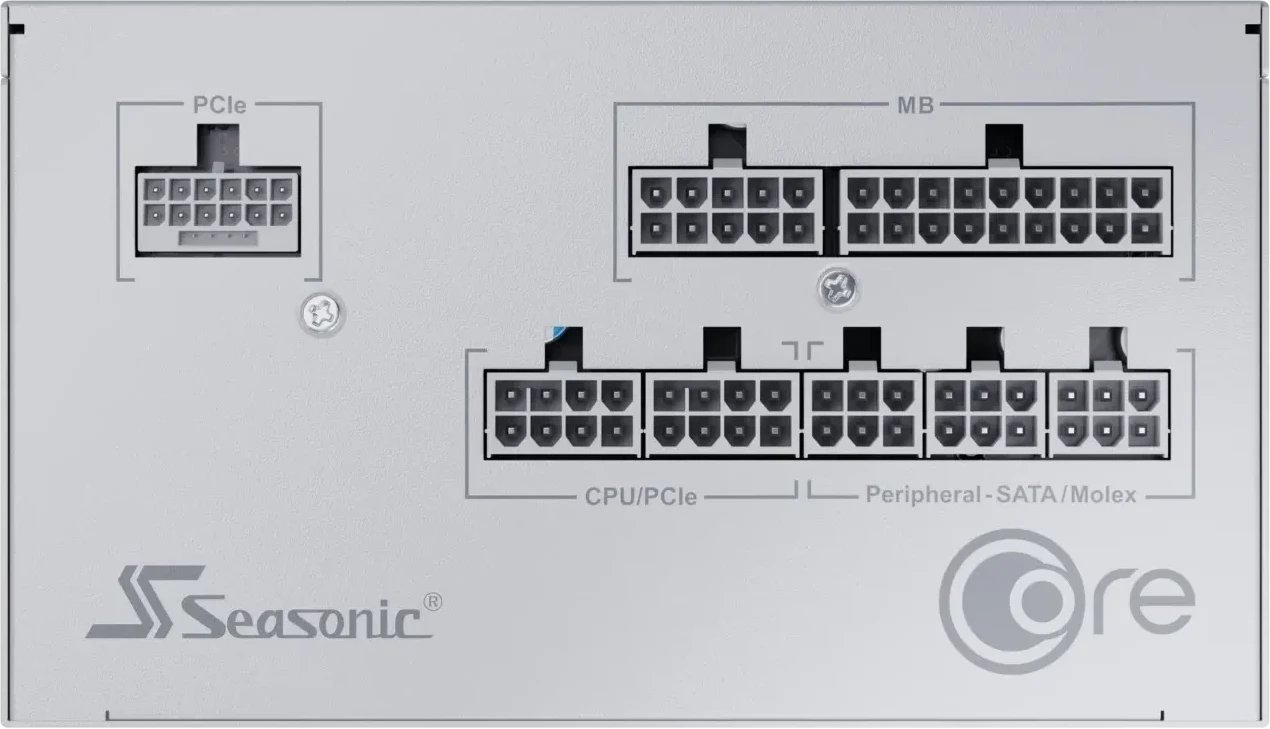 фото Блок живлення SeaSonic Core GX White ATX 3 750W (SRP-CGX751-A5A32SF-W)