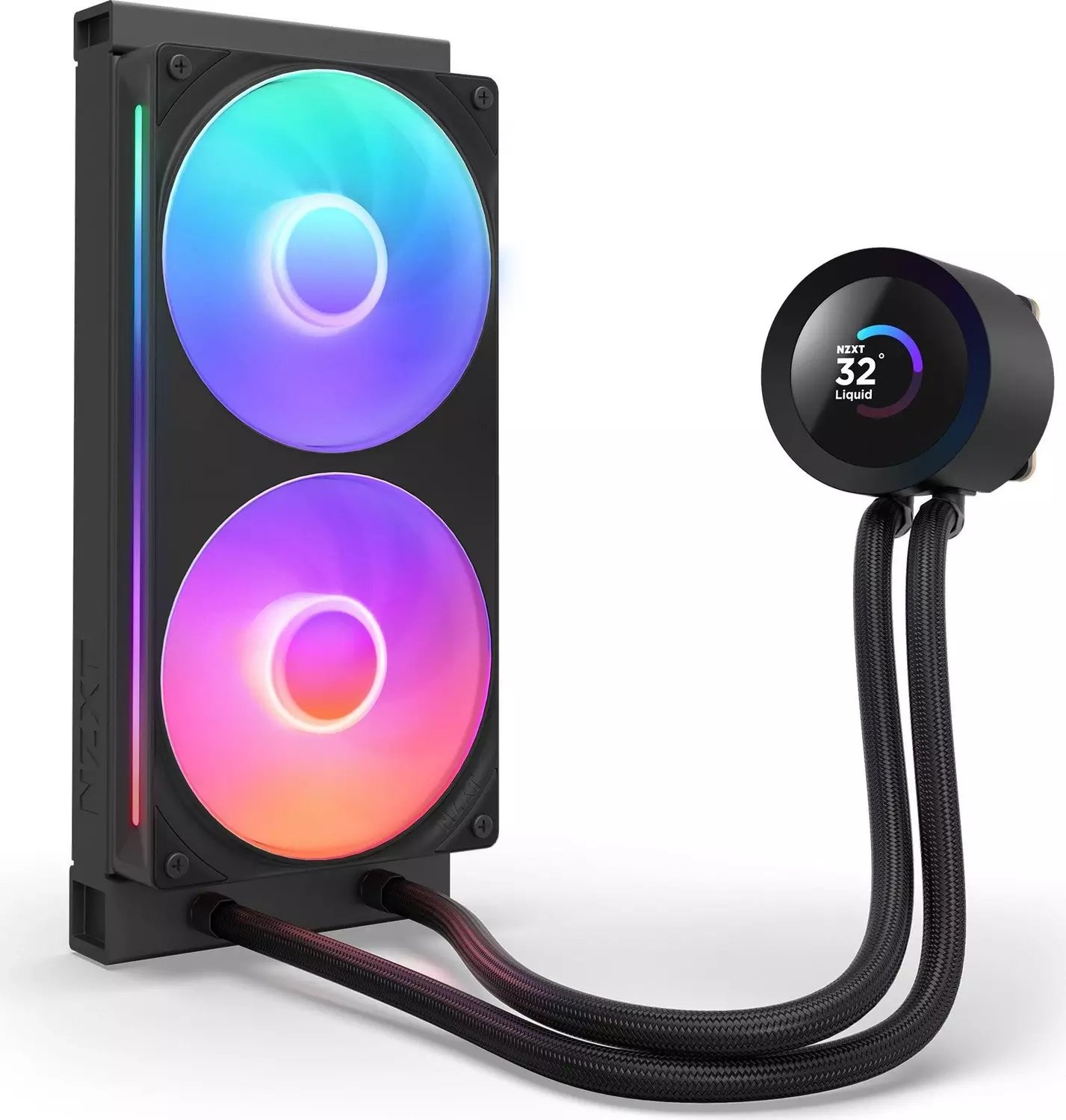 фото Водяне охолодження NZXT Kraken Plus 240 RGB Black (RL-KR240-B2)