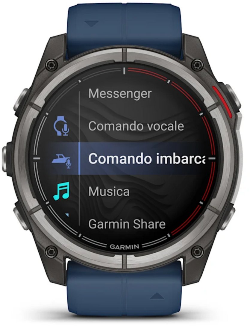 фото Смарт-годинник Garmin Quatix 8 51 mm Amoled Marine GPS Smartwatch (010-02905-91)