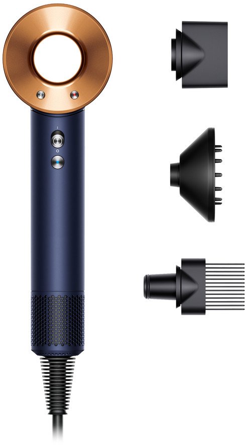 фото Фен Dyson HD07 Supersonic Prussian Blue/Rich Copper (113312-01)
